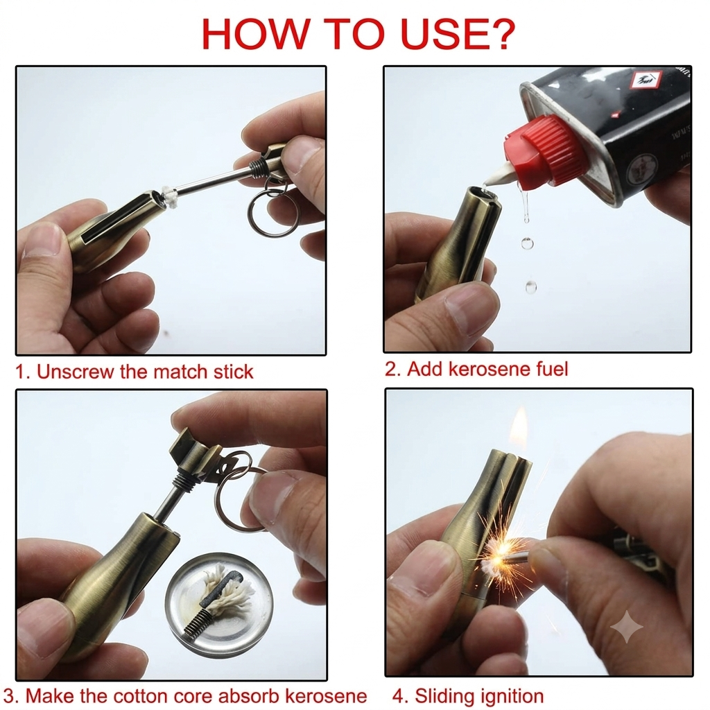 Permanent Metal MatchStick Pro